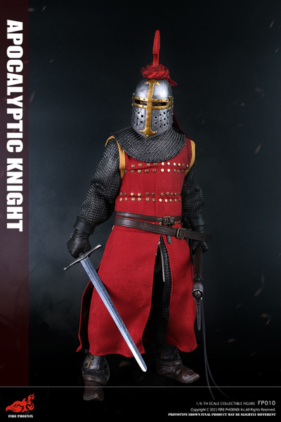 Рыцарь с топором - КОЛЛЕКЦИОННАЯ ФИГУРКА 1/6 scale DIECAST ALLOY APOCALYPTIC KNIGHT (FP010) - FIRE PHOENIX