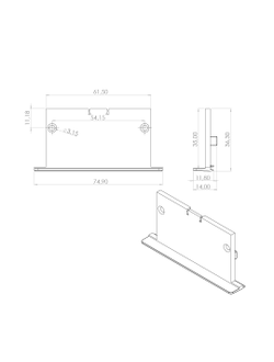 Заглушка 4L-Z-7535-V