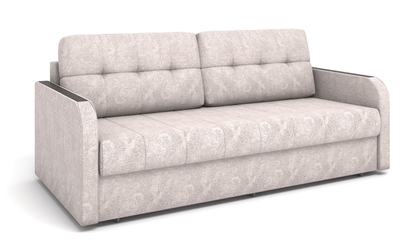 ДВУСПАЛЬНЫЙ КОМПАКТНЫЙ ПРУЖИННЫЙ ДИВАН-КРОВАТЬ ВИКТОРИЯ, МЕТАЛЛОСКЕЛЕТ С МЕХАНИЗМОМ ЕВРОКНИЖКА В МОСКВЕ НЕДОРОГО