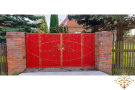 Кованые ворота, Истра