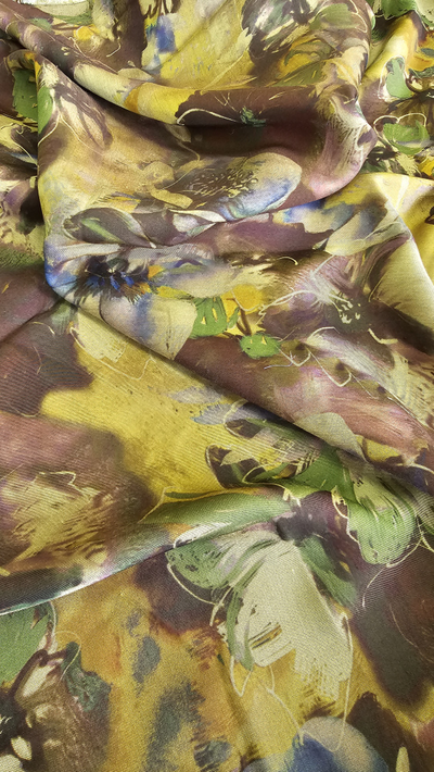 Шёлк-купра Эден 5005 Цвет 3