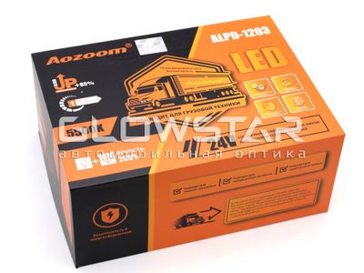 Билед модули Aozoom Truck Trailer (ALPD-1203) 24 вольта, 3.0 дюйма, 5500K, 24V, 58W/65W, крепление 3R (комплект, 2шт)