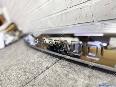 Накладка багажника Toyota Prado 13-17 хром сабля