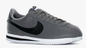 Nike Cortez Leather (Серые) Арт 2 сбоку