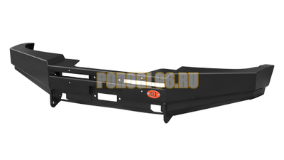 Передний силовой бампер серии Туризм на Chevrolet NIVA 2002-2020 (02.106.01)