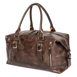 Кожаная дорожная сумка Ravenna Premium brown (арт. 4047-52)