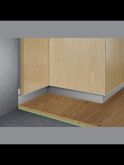 Теневой плинтус скрытого монтажа Pro Design Panel 7208 Анодированный
