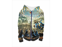 Толстовка на молнии с полной запечаткой Герои меча и магии, Heroes of Might and Magic №27