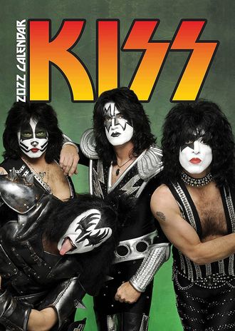 Kiss Official Календарь 2022, Иностранные перекидные календари на 2022 год, Intpressshop