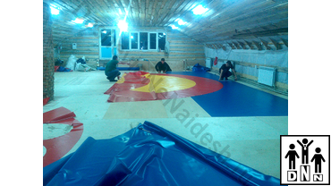 укладка борцовского ковра