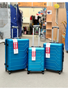 Чемодан средний Neyron ABS M голубой