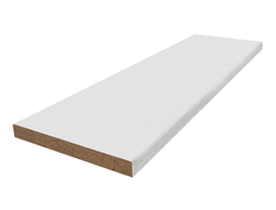 Доборная планка 10*150*2100 белая [50525]