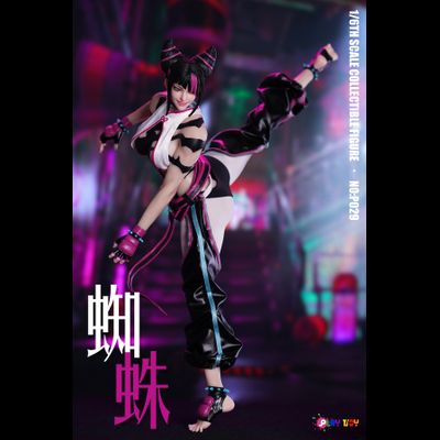 ПРЕДЗАКАЗ - Юри Хан (Street Fighter 6)  - Коллекционная ФИГУРКА 1/6 Spider Female Agent Gen 6 (P029) - PLAY TOY ?ЦЕНА: 26700 РУБ.?