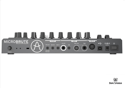 Картинка с выходами на синтезаторе Arturia Microbrute