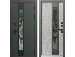 Дверь Арктика Термо темно-зеленая