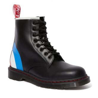 БОТИНКИ DR. MARTENS (доктор мартинс) 1460 THE WHO ЧЕРНЫЕ