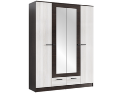 Спальня АДЕЛЬ - Шкаф 1,6 Дуб Венге/Сосна Лоредо