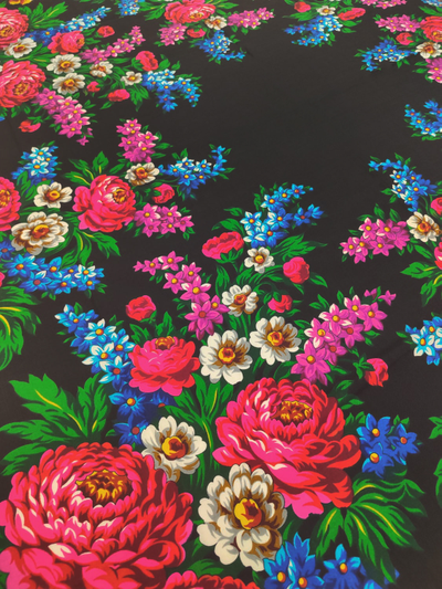 Павловопосадский платок День Победы 235-18