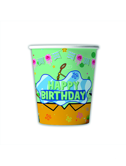 Стаканы "Спанч Боб", 10шт