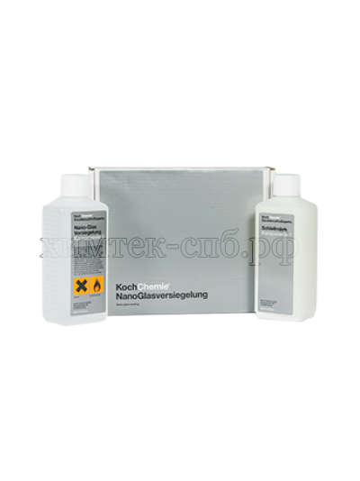 NANOGLASVERSIEGELUNG Долговременное гидрофобное покрытие для стекольных поверхностей Koch Chemie