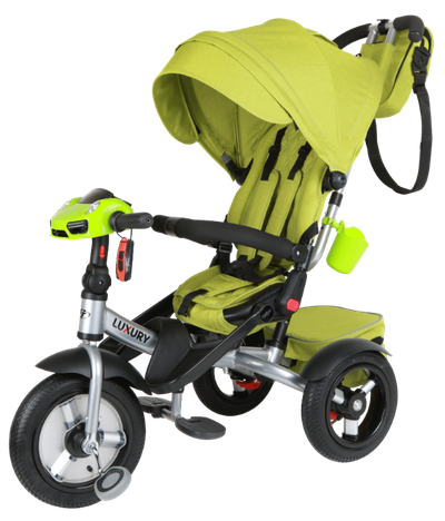 ВЕЛОСИПЕД КОЛЯСКА LUXURY ТРЕХКОЛЕСНЫЙ С РУЧКОЙ