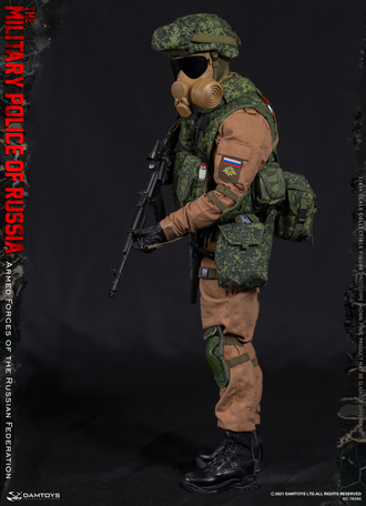Боец военной полиции ВС РФ в Сирии - Коллекционная ФИГУРКА 1/6 Armed Forces of the Russian Federation - RUSSIAN MILITARY POLICE (78086) - DAMTOYS