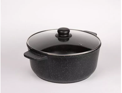 Кастрюля литая с крышкой, 3/4/5/6 л