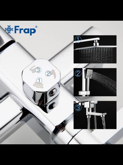 Гарнитуры для ванны и душа FRAP F2420