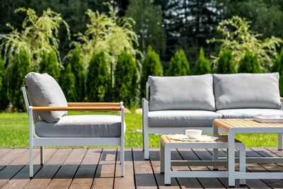 Диванная группа МАЯ L белая