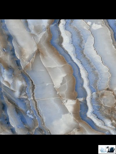 Керамогранит NB CERAMIC Portofino Dark Blue P1154 60 х 60 см серо - синий полированный