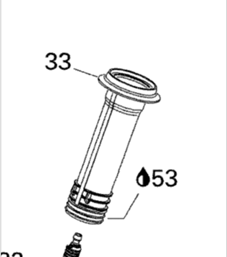 Втулка свечи оригинал BRP 420851754 420851750/ 420851751/ 711851750 для BRP Can-Am (Spark Plug Pipe)