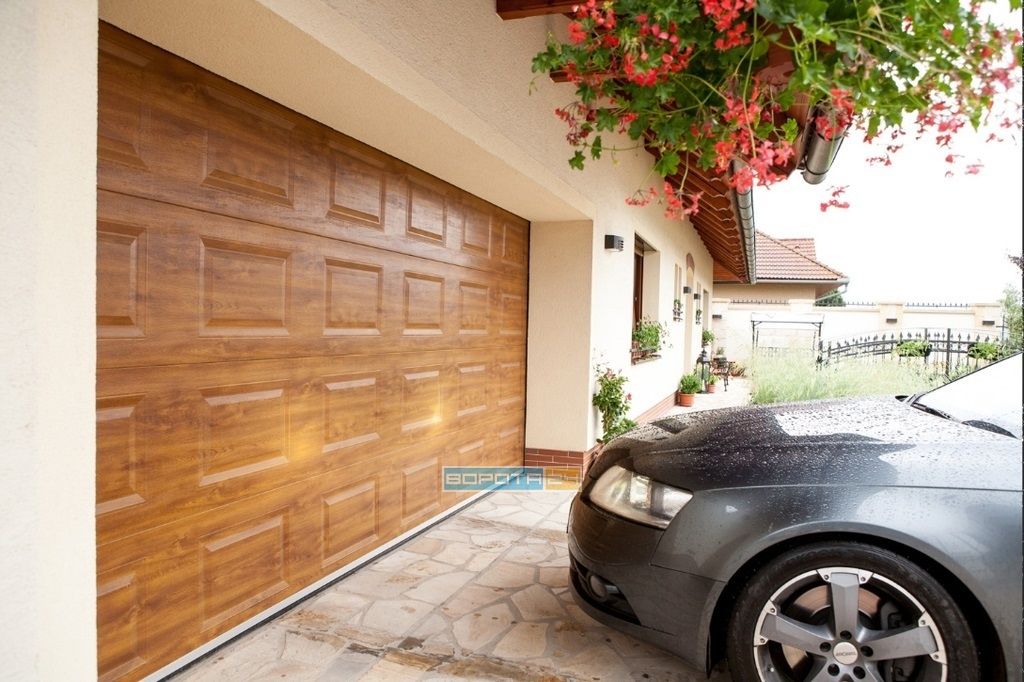 энергоэффективные ворота на гараж - заказать красивые въездные системы - днепр