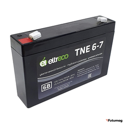 Тяговый аккумулятор Eltreco TNE6-7 (6V7A/H C20)