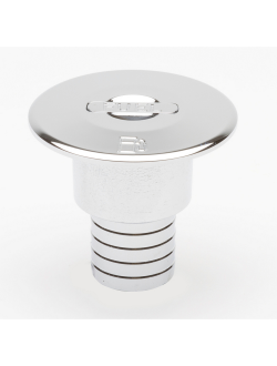 Заливная горловина из хромированной латуни Can-SB TA3024 38 мм топливо