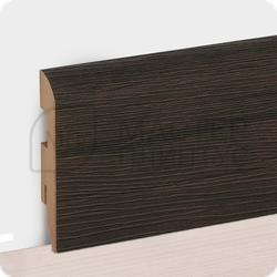 Плинтус МДФ TeckWood 75х16 Венге комби