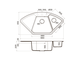 МОЙКА OMOIKIRI YONAKA 98C BE (4993710) ВАНИЛЬ