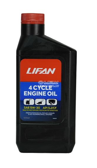 Масло LIFAN для 4-х тактных двигателей п/с SAE 5W-30 API SJ/CF 0,6л