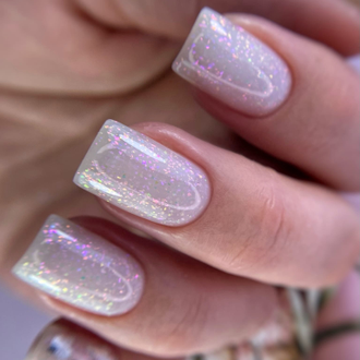 Каучуковая камуфлирующая база с шиммером  - CAMOUFLAGE BASE COAT  CBS8 (10 ml)