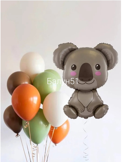 10 шаров на грузе + фигура