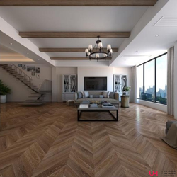 SPC ламинат Damy Floor Chevron Chaillot / Шайо DF07-Ch