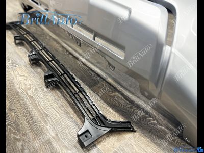 Бампер Toyota Prado 150 серебристый 2013-2017