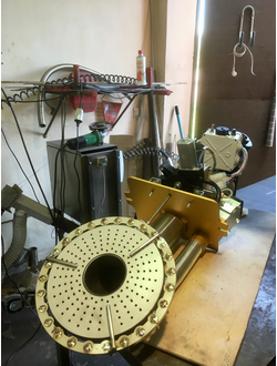 Ретортная горелка Бегемот RZ 1-30 с очисткой и шнеком в комплекте.