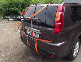 Bagazhnik Amos Weekend Dlya 3 H Velosipedov