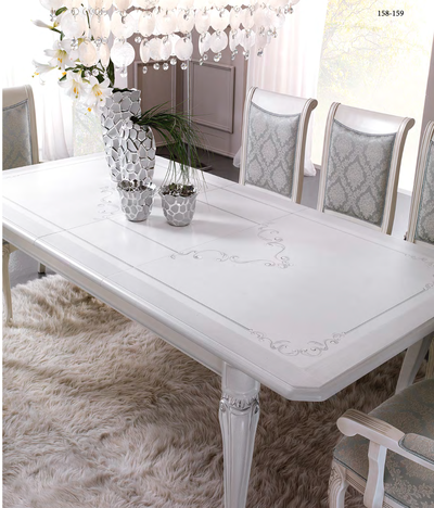 СТОЛ ПРЯМОУГОЛЬНЫЙ РАЗДВИЖНОЙ PRESTIGE 613 (L160/200*P100*H78,5) CASA+39