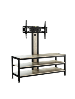 Тумба в стиле лофт с наклонным кронштейном для телевизора iTECHmount KTS-3364-WO