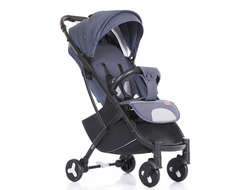 Коляска прогулочная Nuovita Fiato Blu, Nero/Голубой, Черный