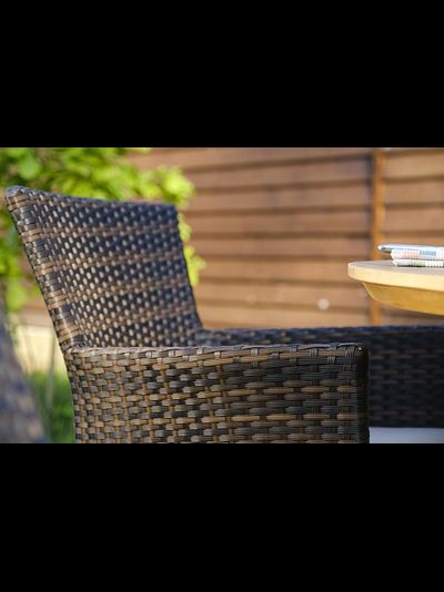 Обеденный комплект Modena 120 см на 4 персоны с креслами