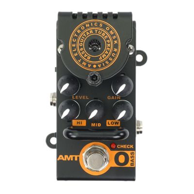 AMT Bricks O-Bass - одноканальный ламповый гитарный преамп (эмуляция Orange AD200 mark3) [без БП]