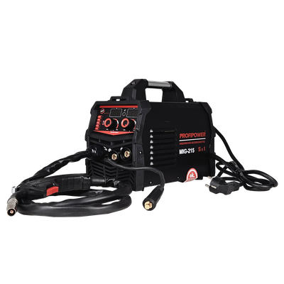 Сварочный инвертор полуавтомат PROFIPOWER MIG-215 5 в 1