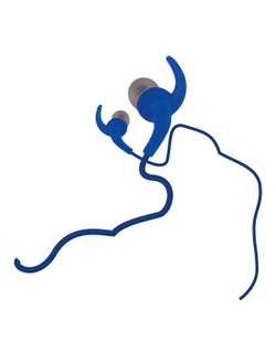 Perfeo наушники внутриканальные BULLS синие тканевый провод (PF_A4944)